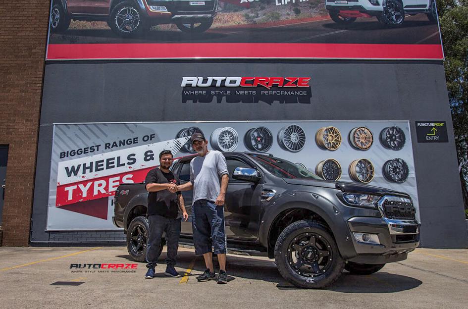 FORD RANGER GD04 MATTE BLACK